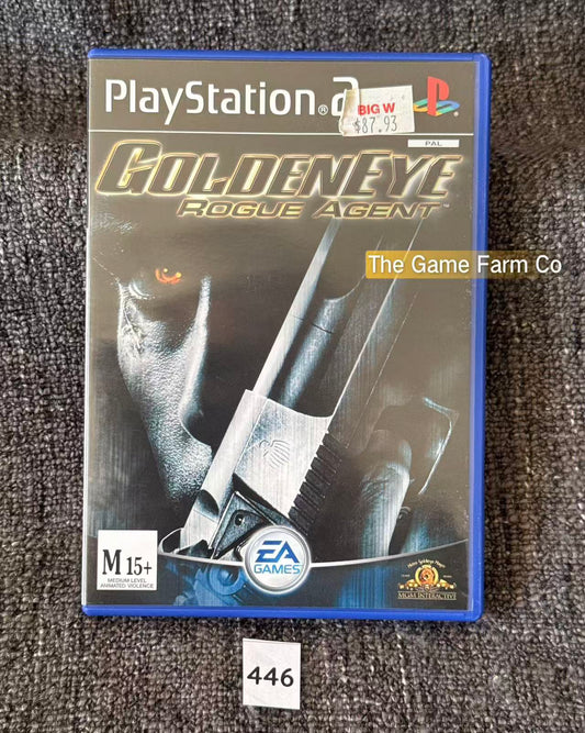 GoldenEye Rogue Agent PS2 Physical Game CIB PAL Tested Used