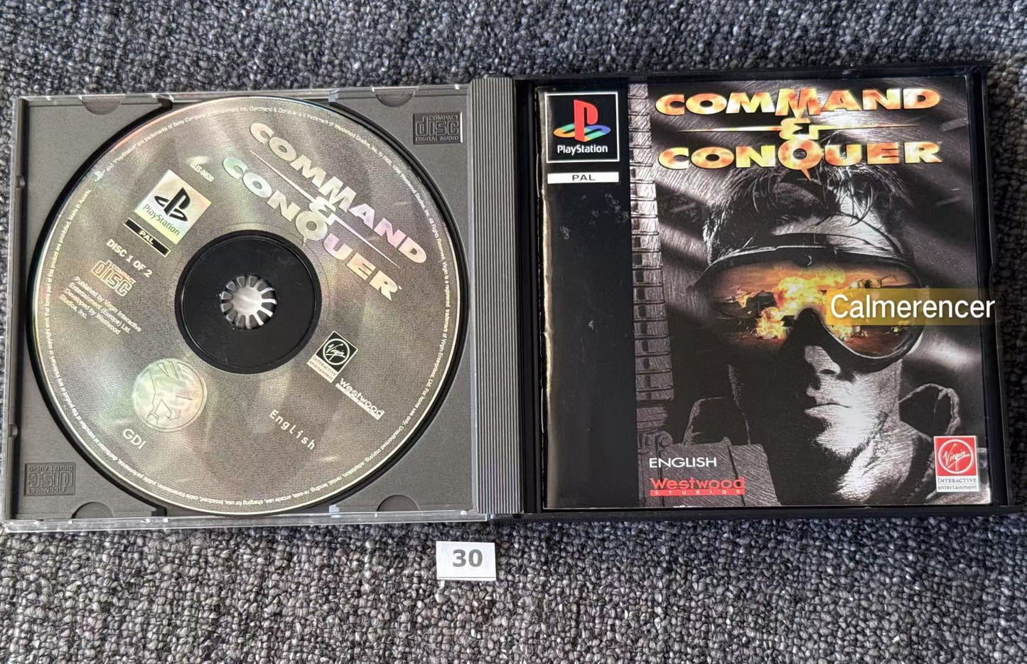 Command & Conquer - Sony Playstation One (PS1) Game