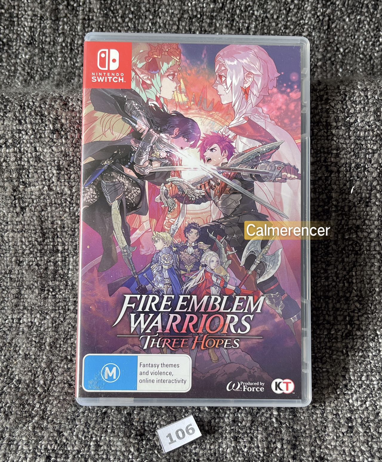 Fire Emblem Warriors Three Hopes Game - Nintendo Switch