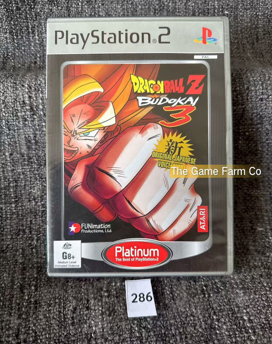 Dragonball Z Budokai 3 Game- Sony PlayStation 2 (PS2)