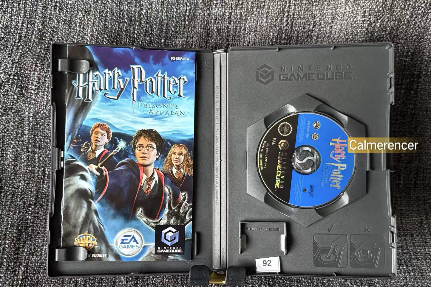 Harry Potter And The Prisoner Of Azkaban Game - Nintendo Gamecube - Pal Version