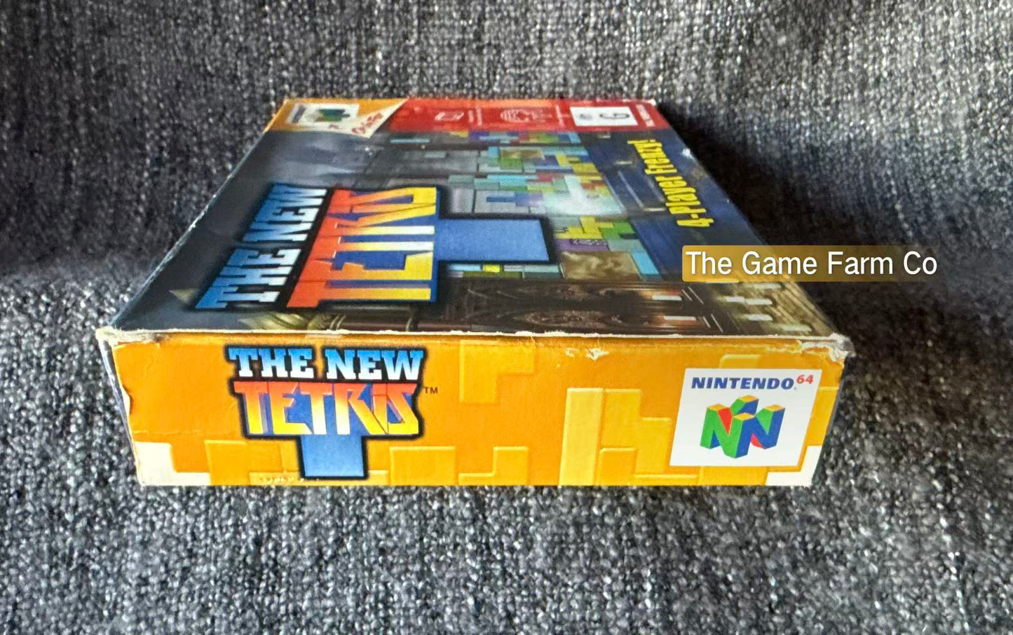 The New Tetris N64 Physical Game CIB PAL Tested Used Great Condition