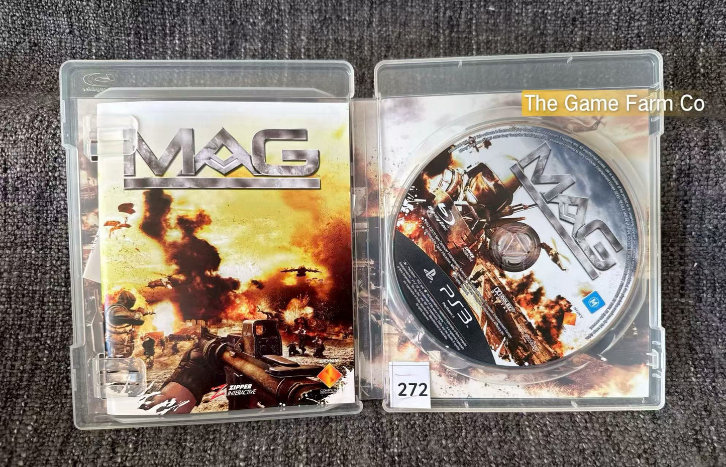 MAG Game - PS3 - Sony Playstation 3