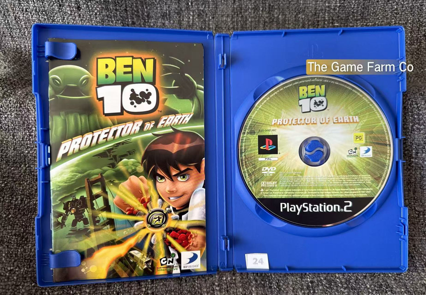Ben 10 Protector Of Earth Game- Sony PlayStation 2 (PS2)