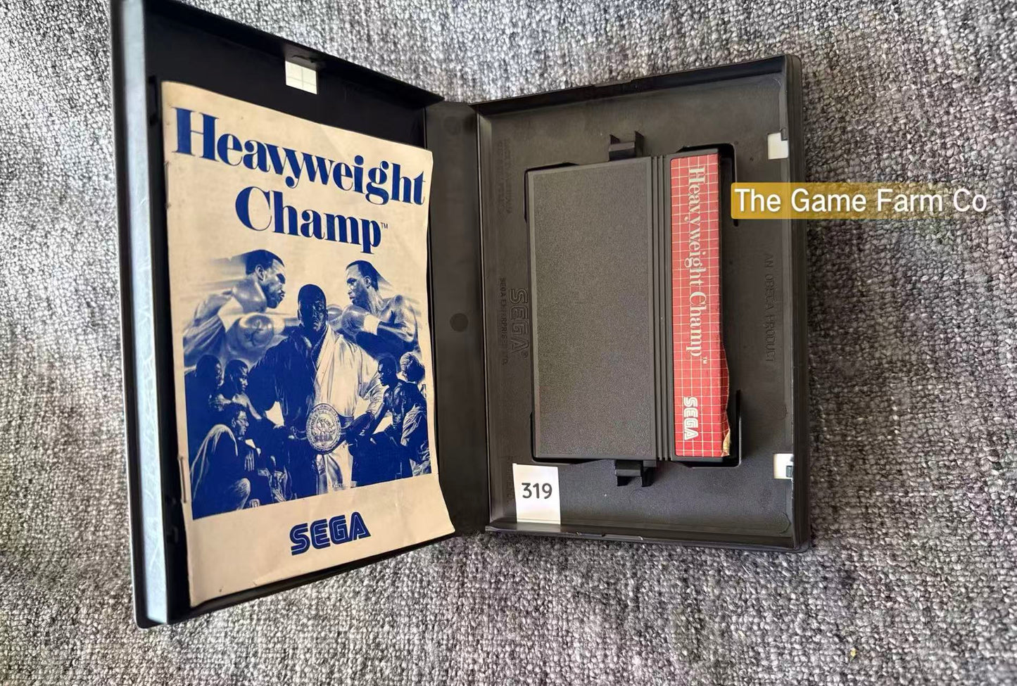 Heavyweight Champ Game - Sega Master System