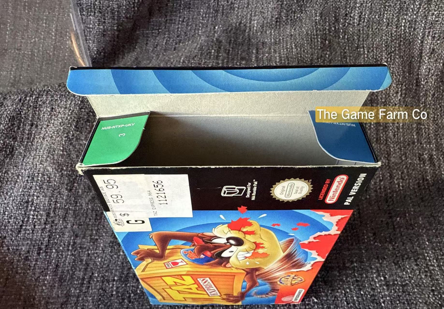 Taz Express Game Boxed - Nintendo 64 / N64 - Pal Version