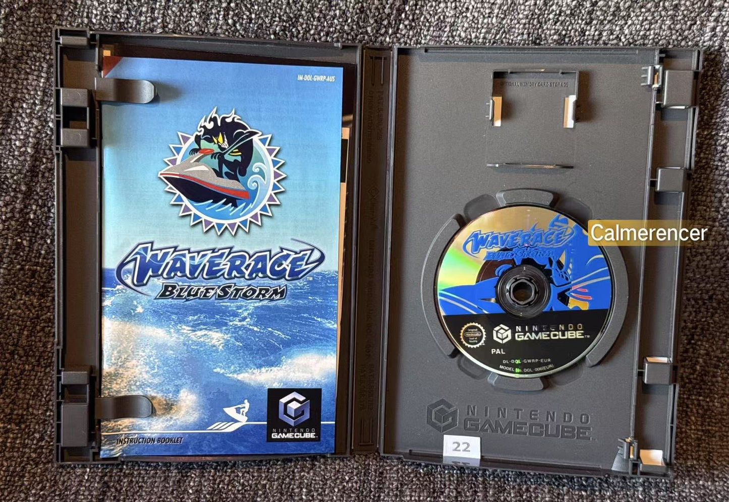Wave Race Blue Storm Game - Nintendo Gamecube - Pal Version