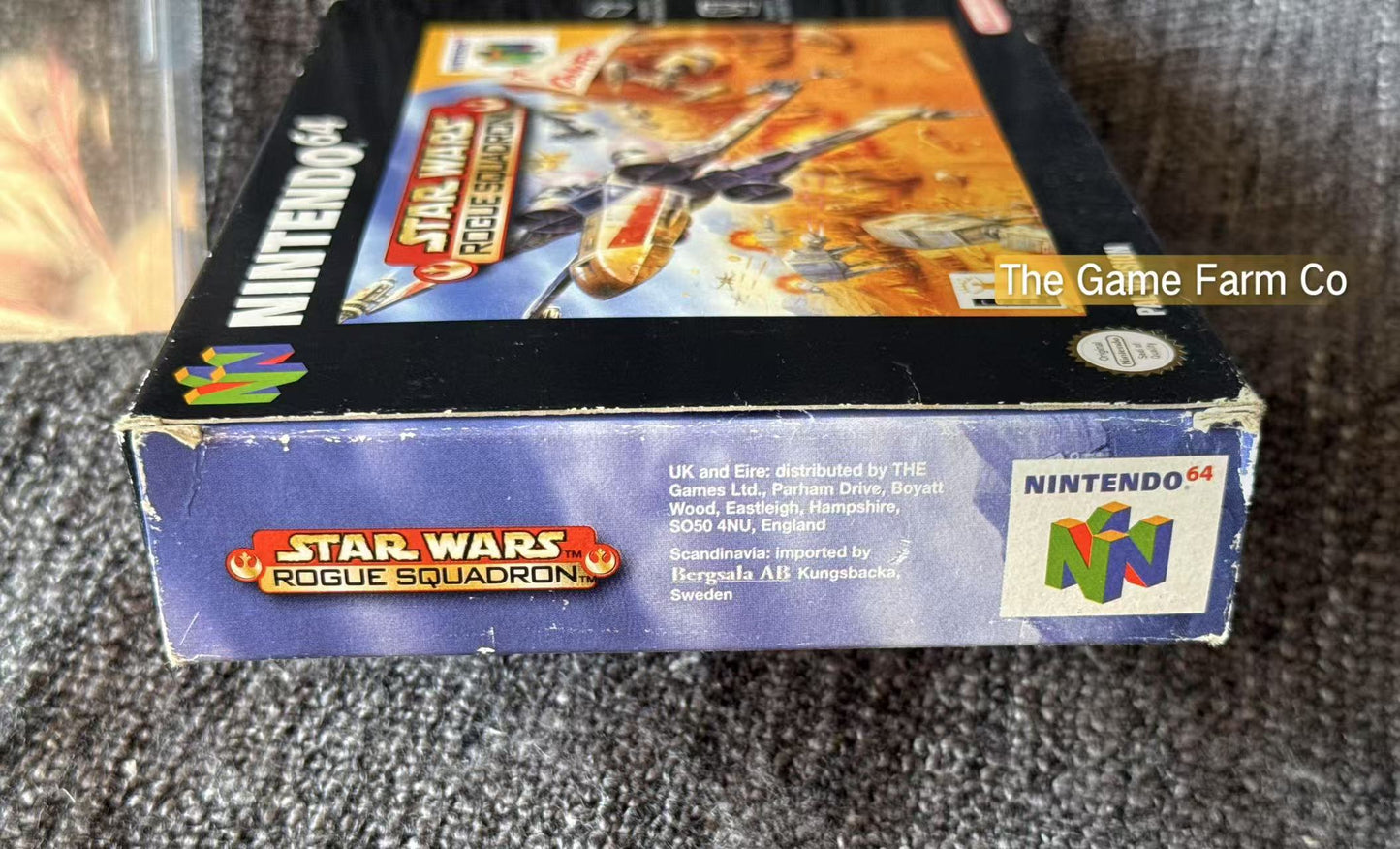 Star Wars Rouge Squadron Game Boxed - Nintendo 64 / N64 - Pal Version