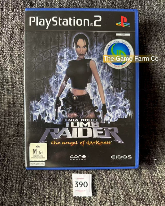 Tomb Raider The Angel Of Darkness In Mind condition Game- Sony PlayStation 2 (PS2)