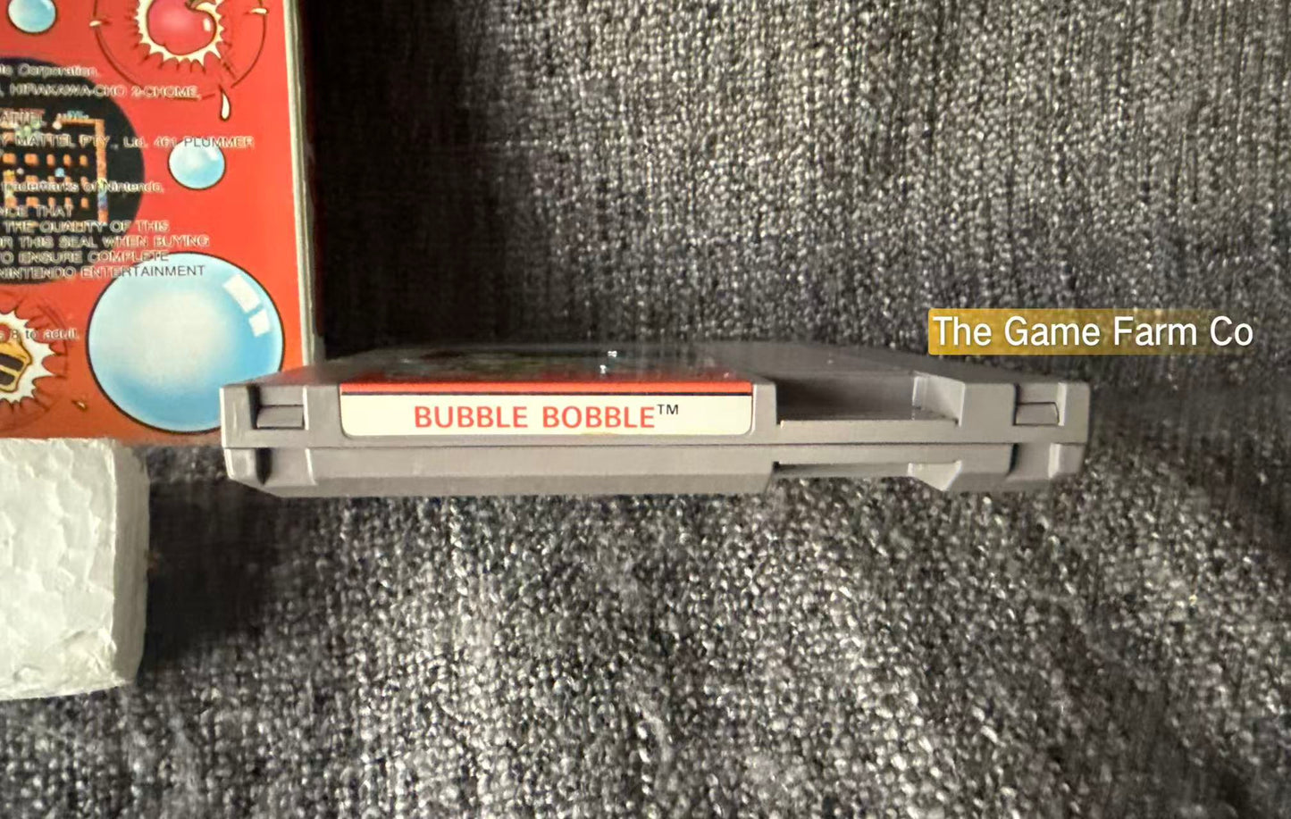 Bubble Bobble Boxed Game - Nes - Nintendo / Entertainment System - Pal Version