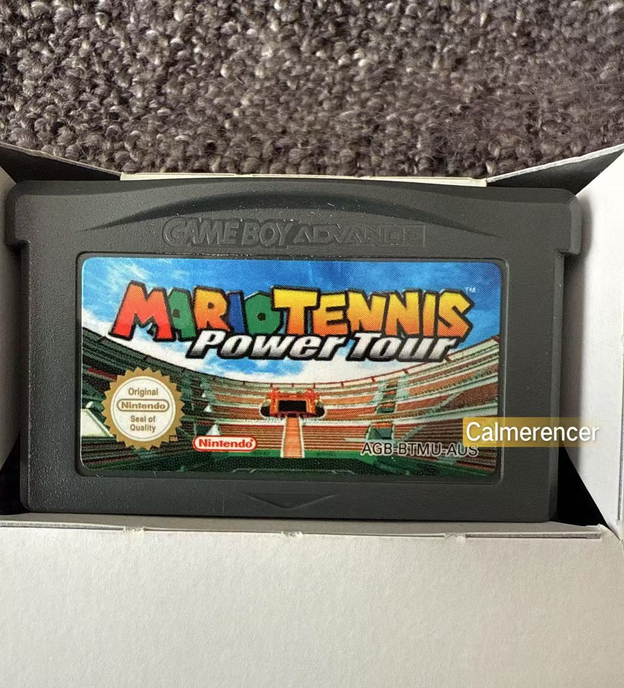 Mario Tennis Power Tour Boxed Game -Nintendo Gameboy Advance GBA - Pal Version