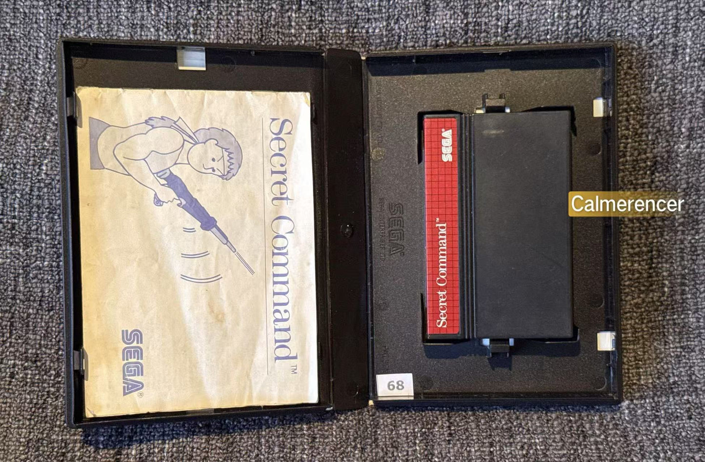 Secret Command Game - Sega Master System