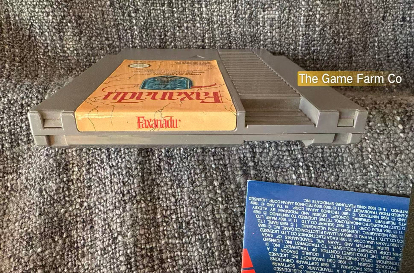 Faxanadu Boxed Game - Nes - Nintendo / Entertainment System - Pal Version