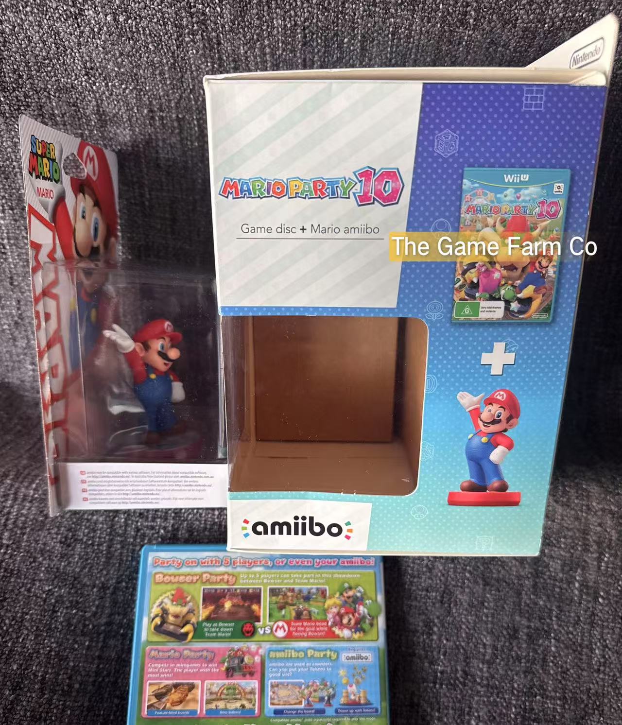 Mario Party 10 Amiibo Bundle - Nintendo Wii U Game