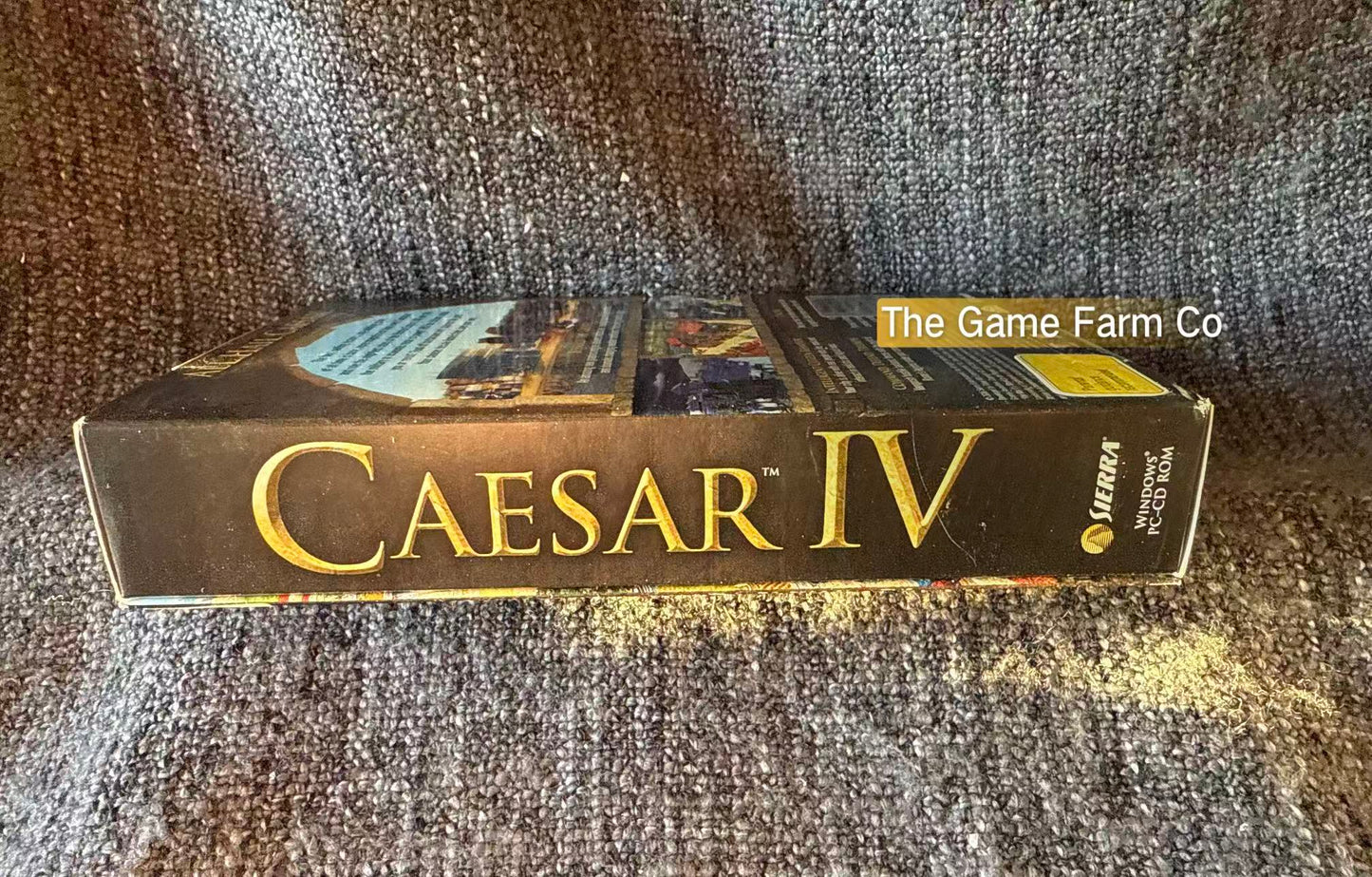 Caesar IV PC Big Box Complete CIB Untested Vintage Retro PC Game
