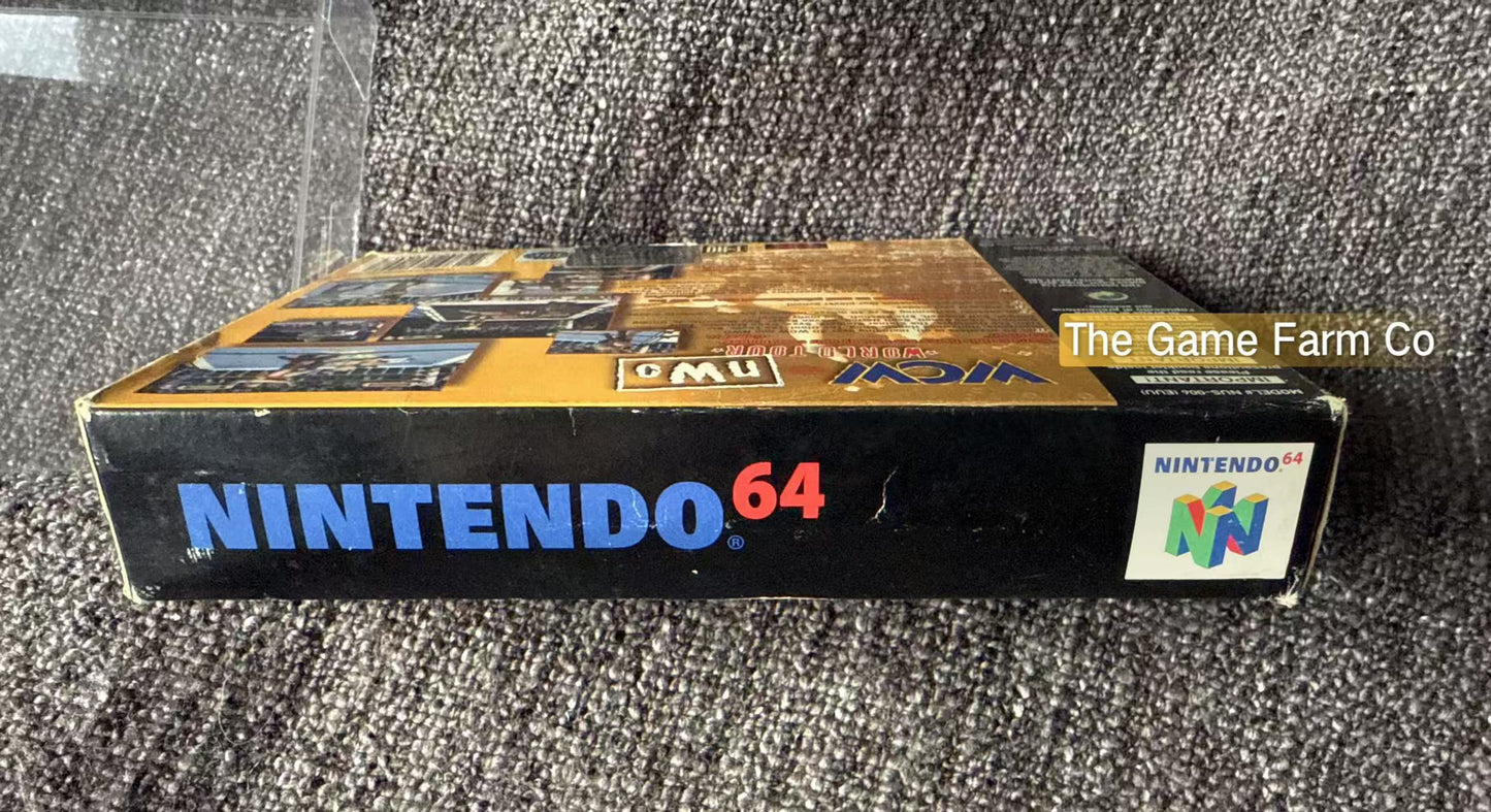 WCW NWO World Tour Game Boxed - Nintendo 64 / N64 - Pal Version
