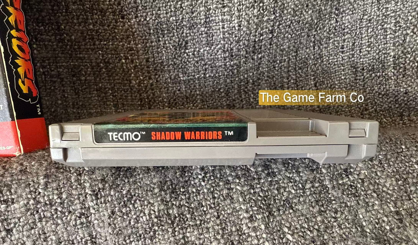 Shadow Warriors Boxed Game - Nes - Nintendo / Entertainment System - Pal Version