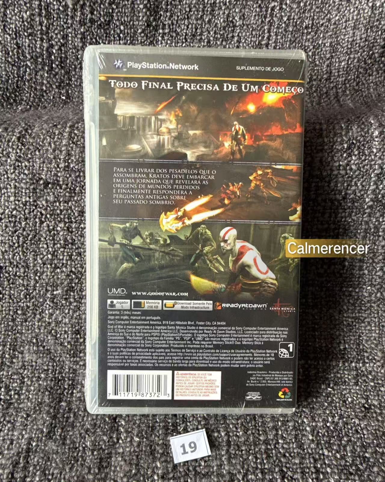 Brand New & Sealed God Of War Ghost Of Sparta PSP Game - PlayStation Portable