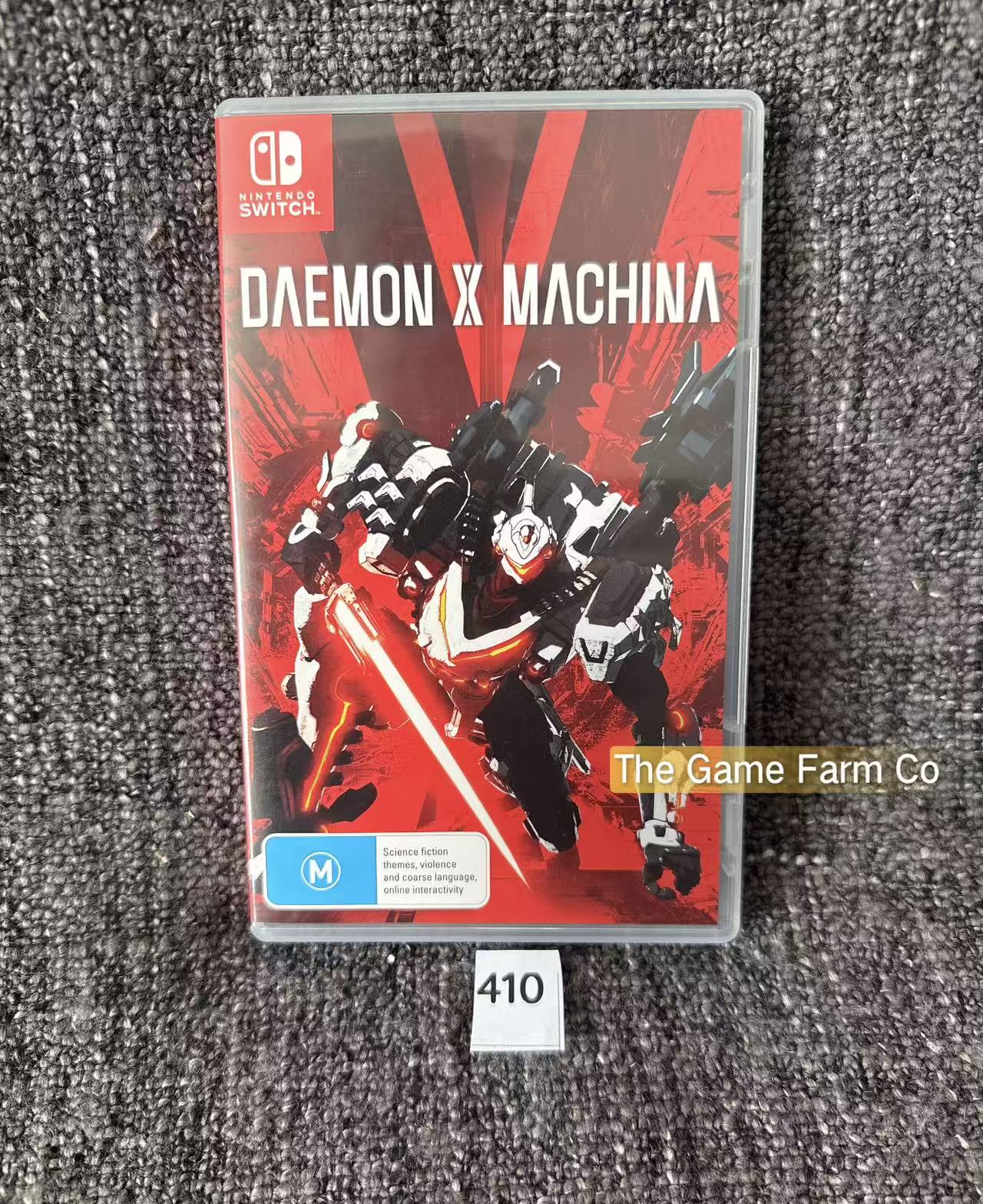 Daemon X Machina Nintendo Switch Physical Game Cartridge PAL Tested Used