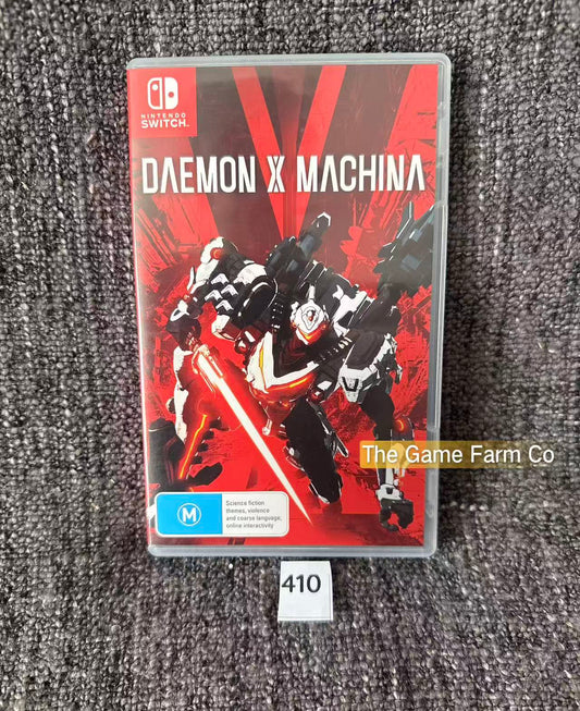 Daemon X Machina Nintendo Switch Physical Game Cartridge PAL Tested Used