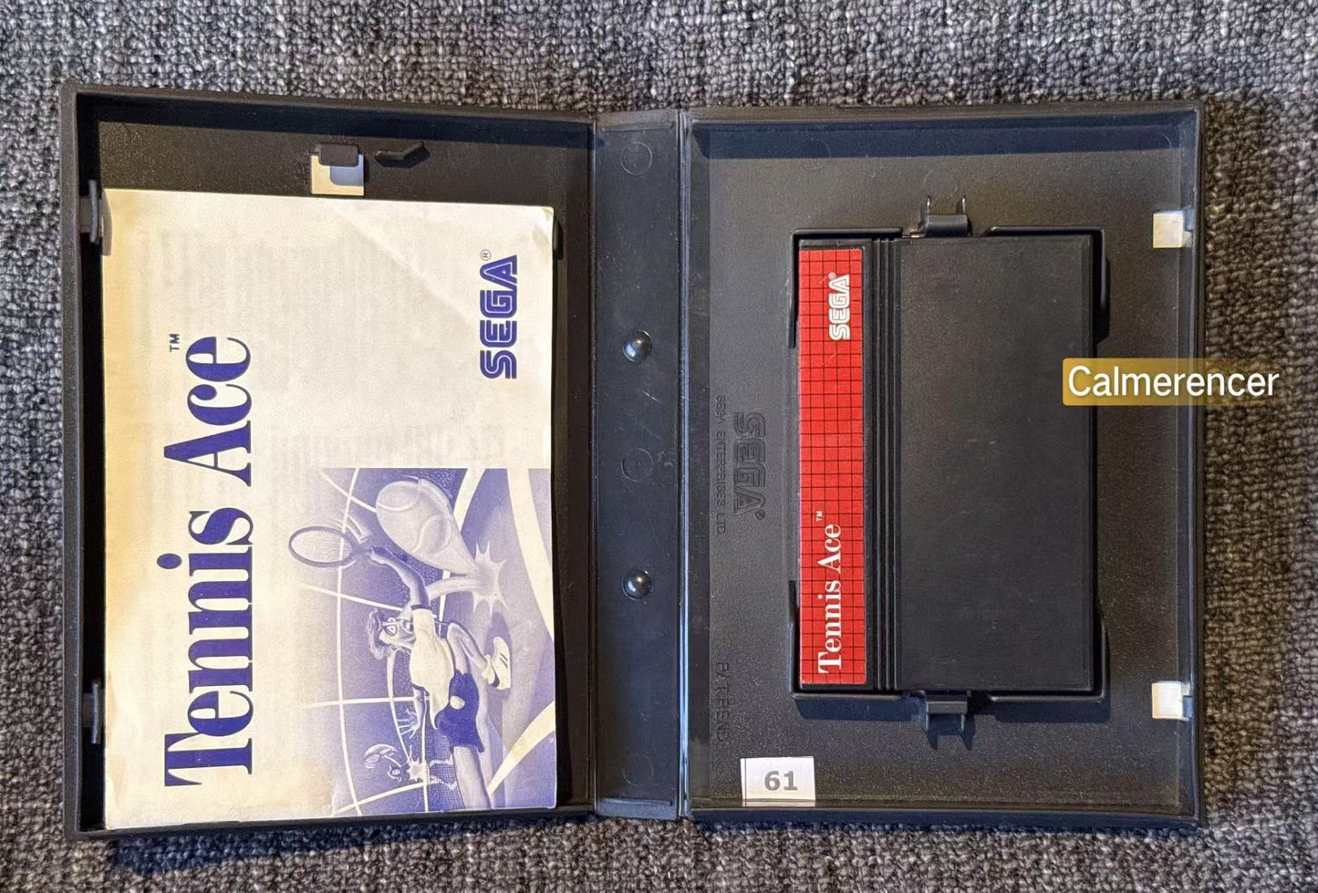 Tennis Ace Game - Sega Master System