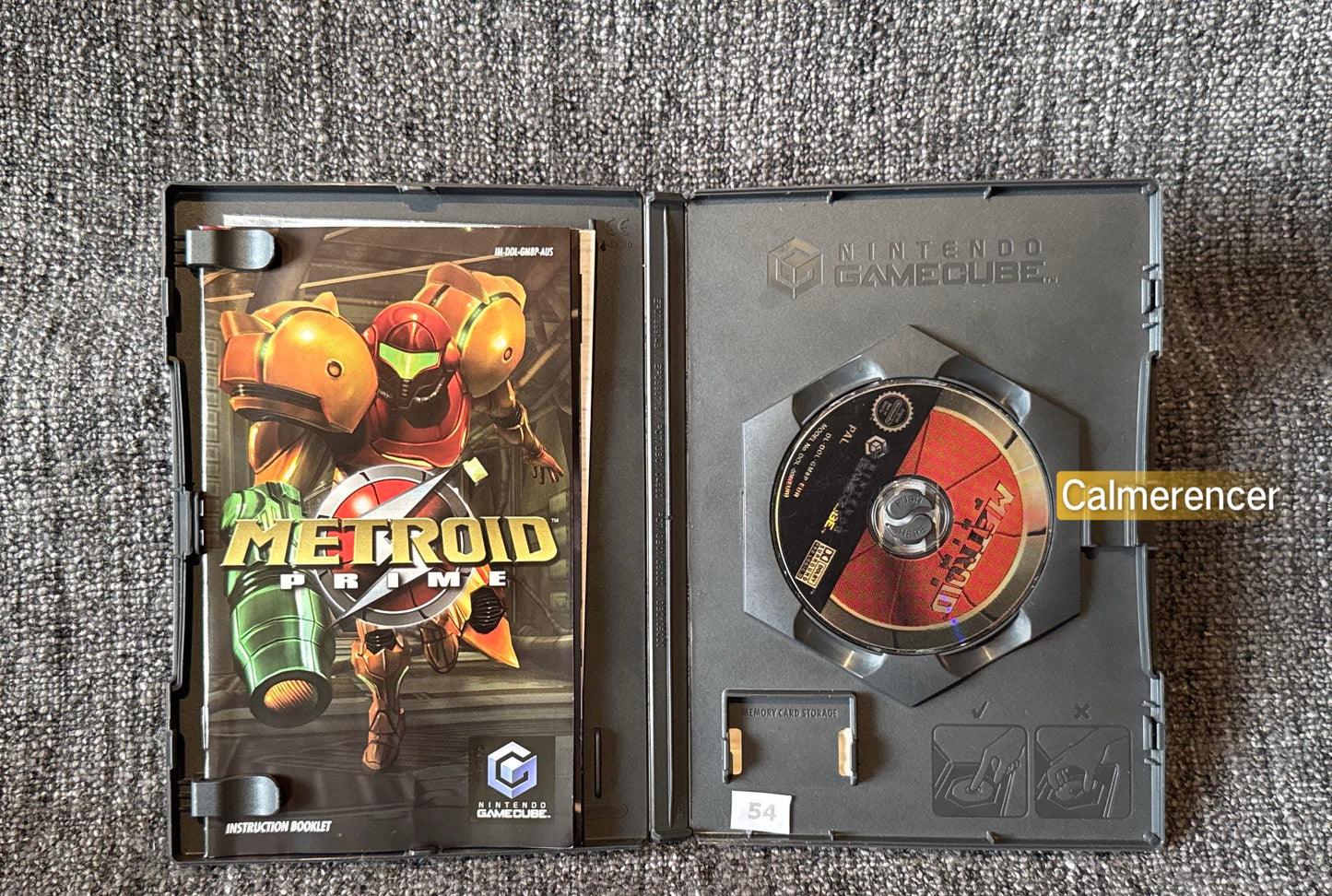 Metroid Prime Game - Nintendo Gamecube - Pal Version