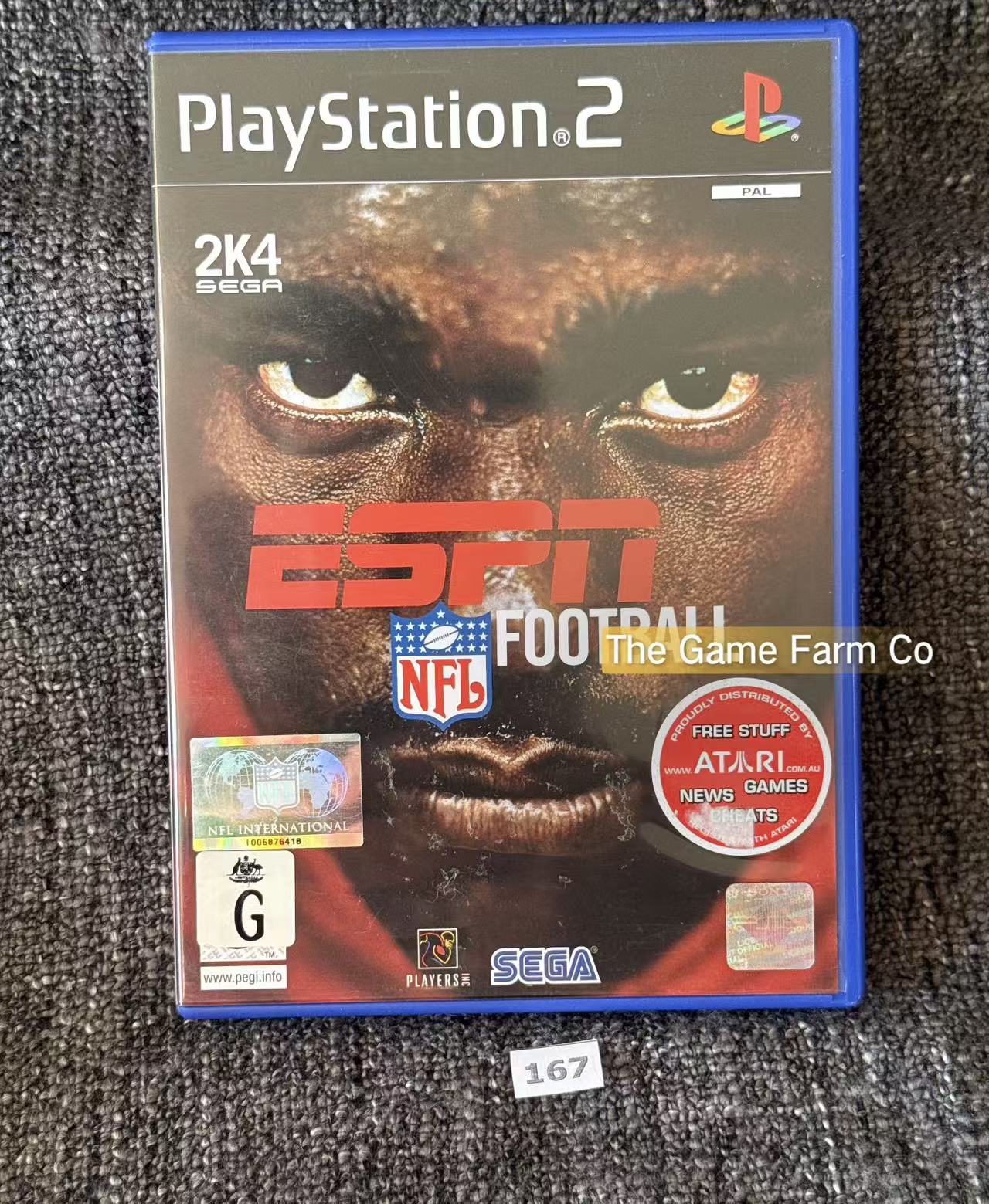ESPN NFL Football PlayStation 2 Physical Game CIB PAL Tested Used