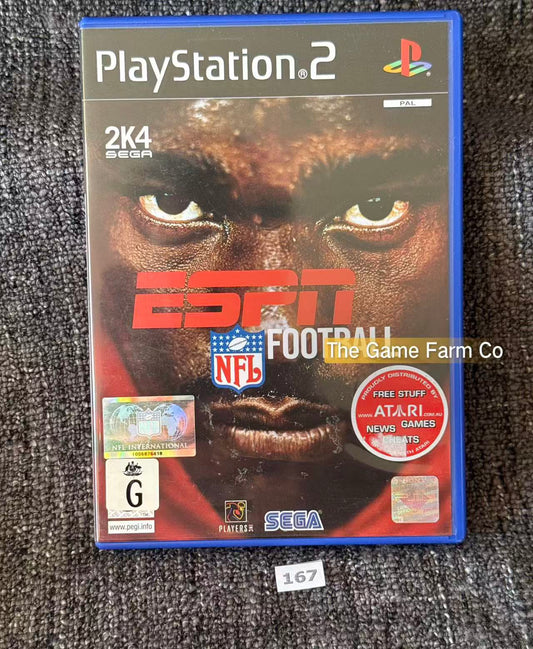 ESPN NFL Football PlayStation 2 Physical Game CIB PAL Tested Used