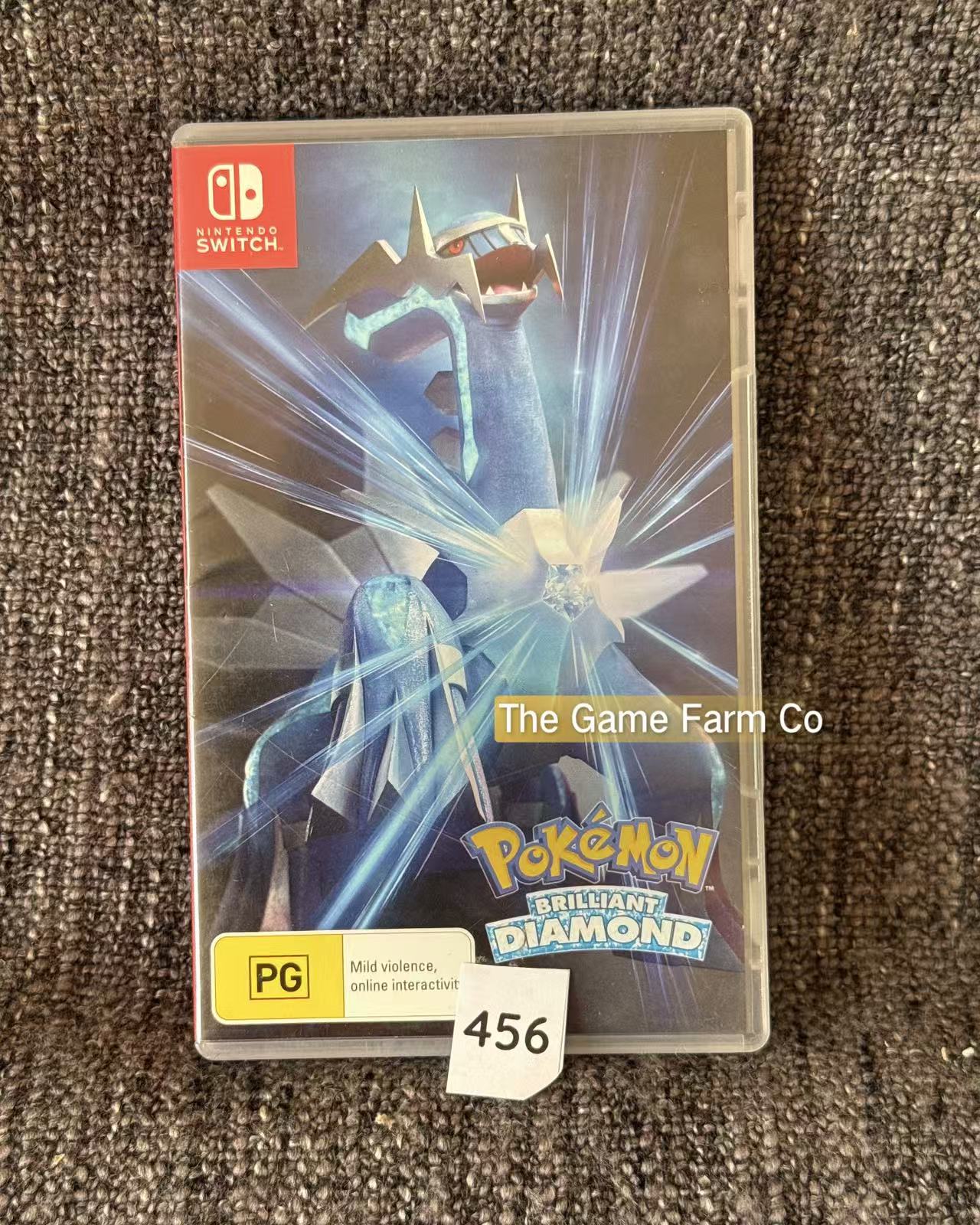 Pokémon Brilliant Diamond Nintendo Switch Physical Game CIB PAL Tested Used