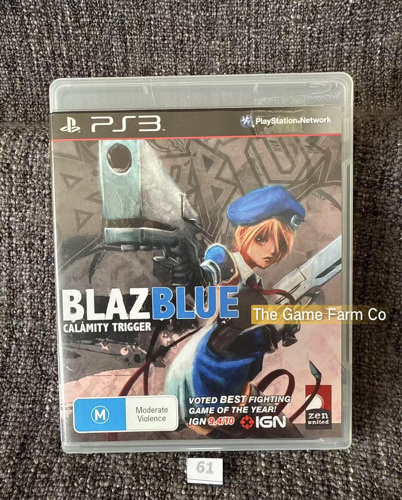 Blaze Blue Calamity Trigger Game - PS3 - Sony Playstation 3