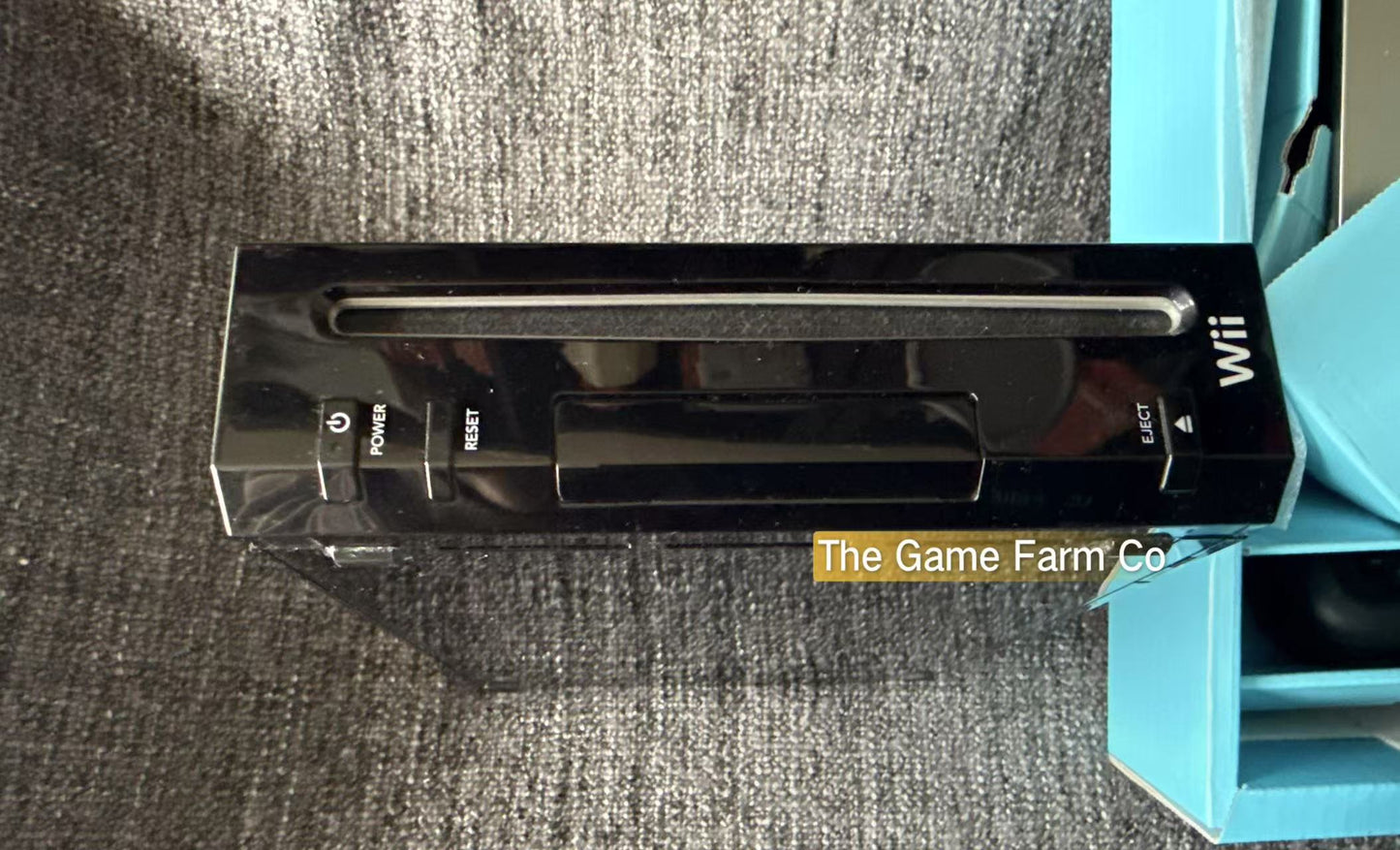 Black Nintendo Wii Mario Kart Bundle Edition - Pal Australian in Excellent condition