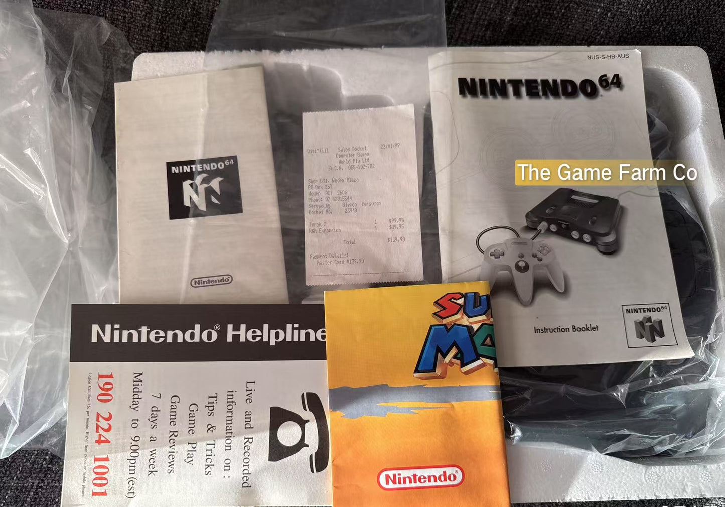 Nintendo 64 (N64) Console Boxed -  Pal Version