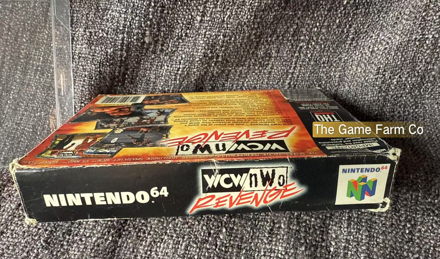WCW NWO Revenge Game Boxed - Nintendo 64 / N64 - Pal Version