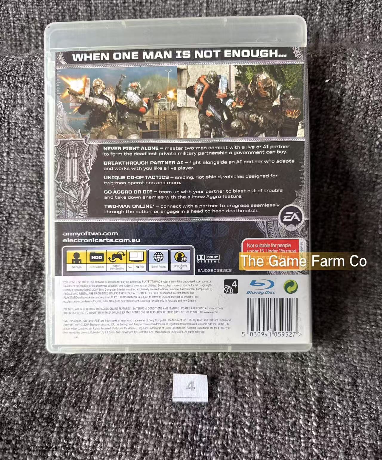 Army Of Two Game - PS3 - Sony Playstation 3