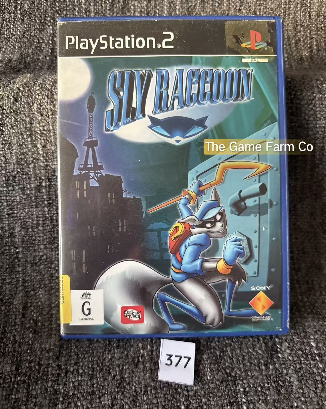Sly Raccoon Game- Sony PlayStation 2 (PS2)