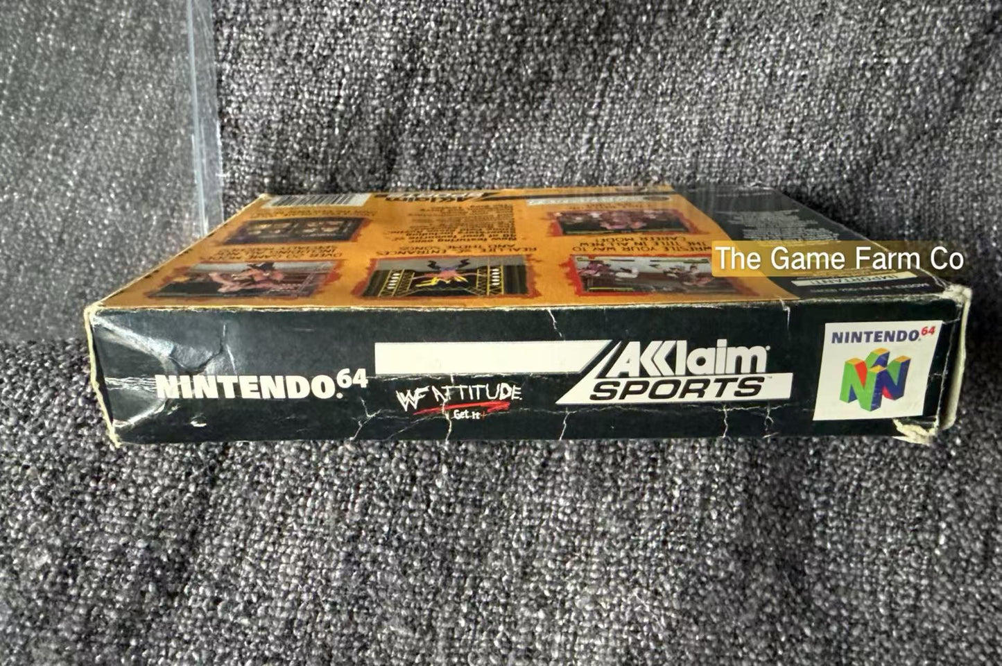 WWF Attitude Game Boxed - Nintendo 64 / N64 - Pal Version