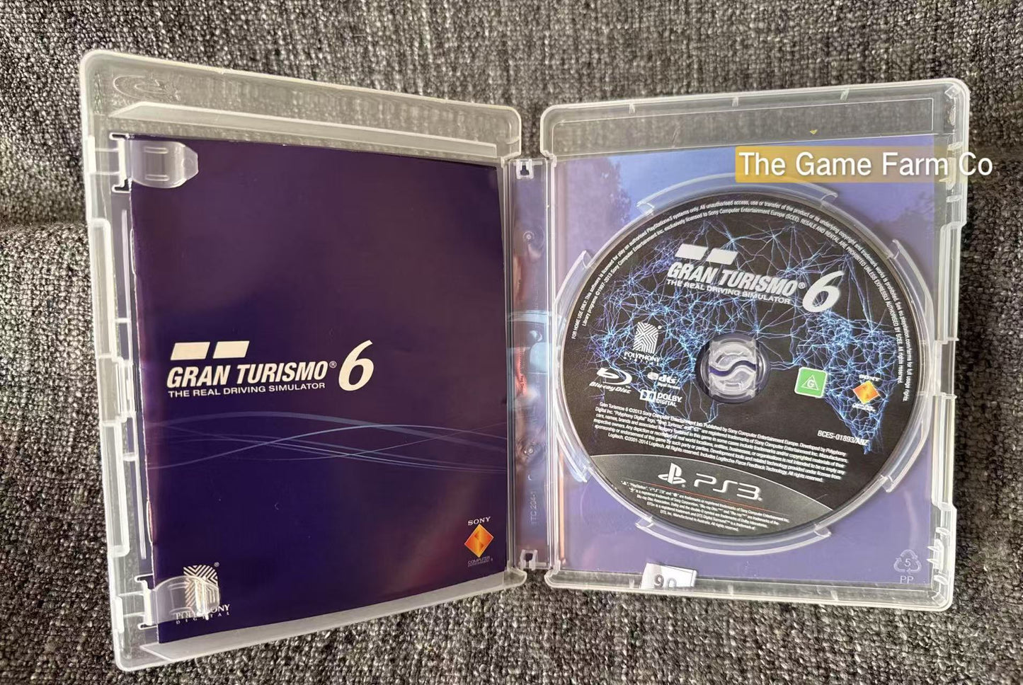 Gran Turismo 6 The Real Driving Simulator Game - PS3 - Sony Playstation 3