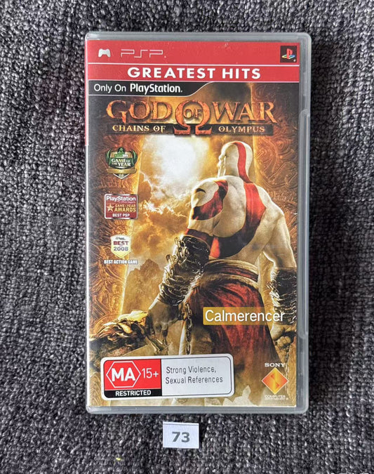 God of War Chains of Olympus PSP Game - PlayStation Portable