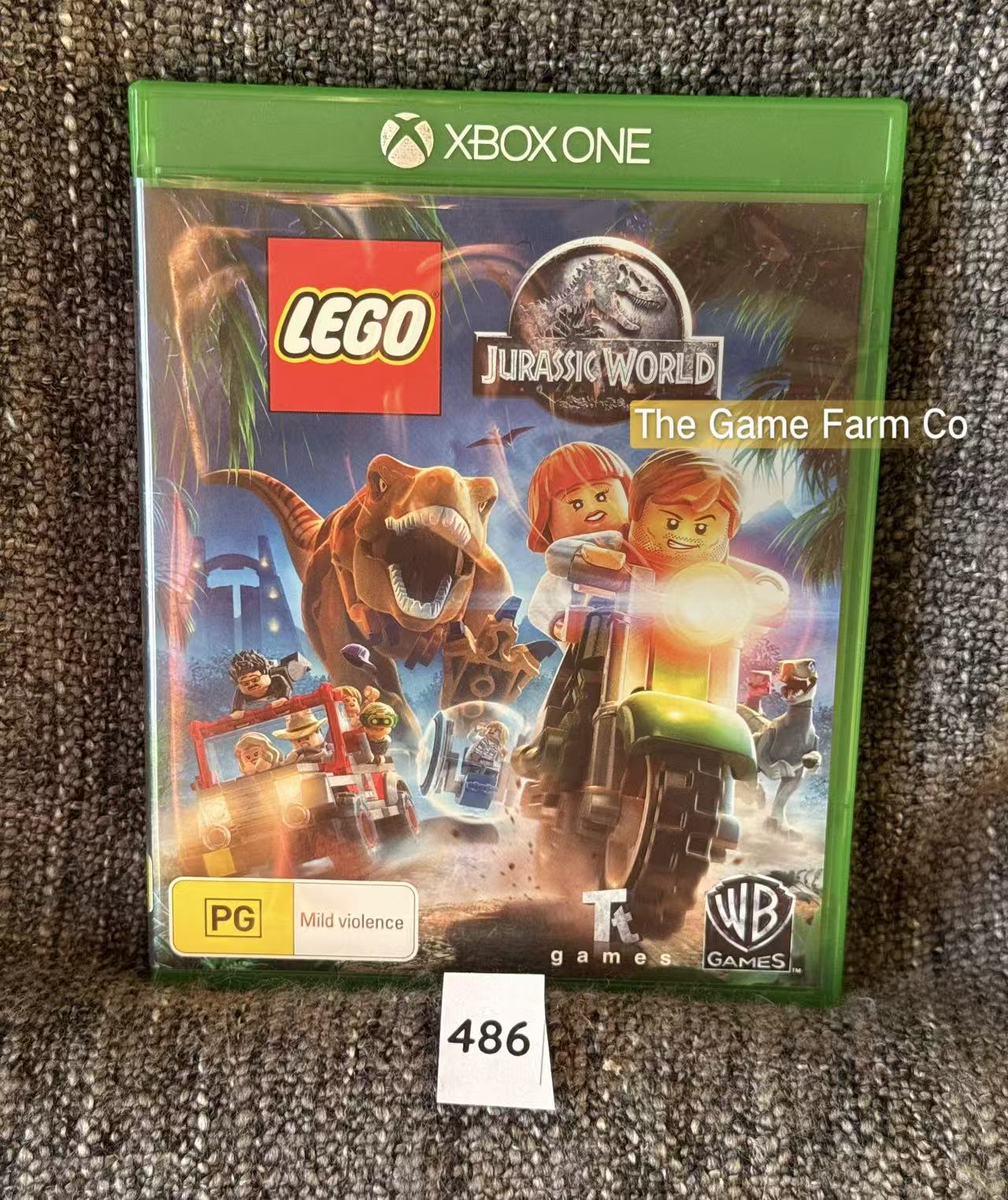 LEGO Jurassic World Xbox One Physical Game CIB PAL Tested Used
