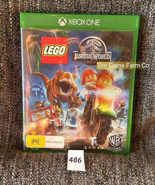 LEGO Jurassic World Xbox One Physical Game CIB PAL Tested Used