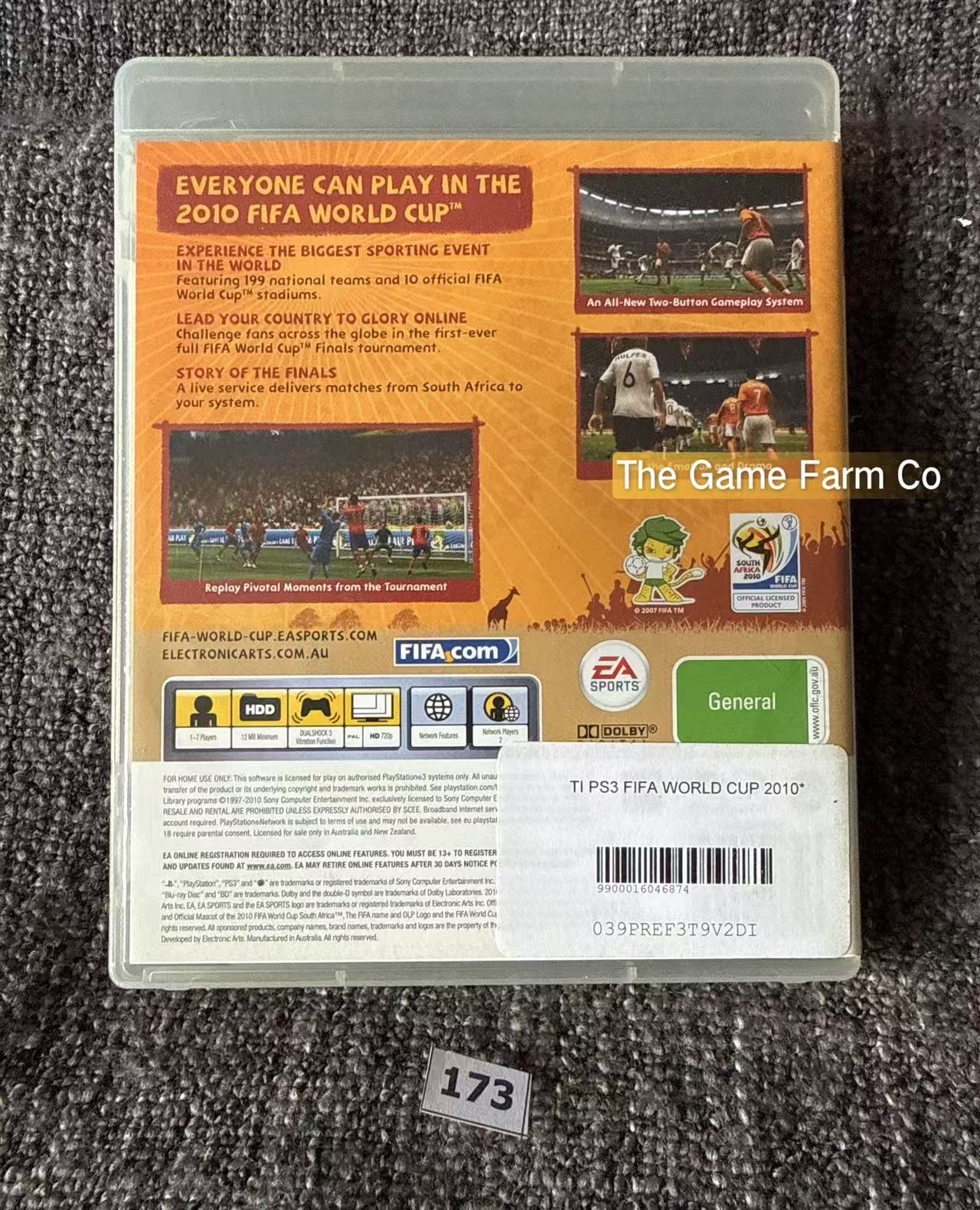 2010 Fifa World Cup South Africa Game - PS3 - Sony Playstation 3