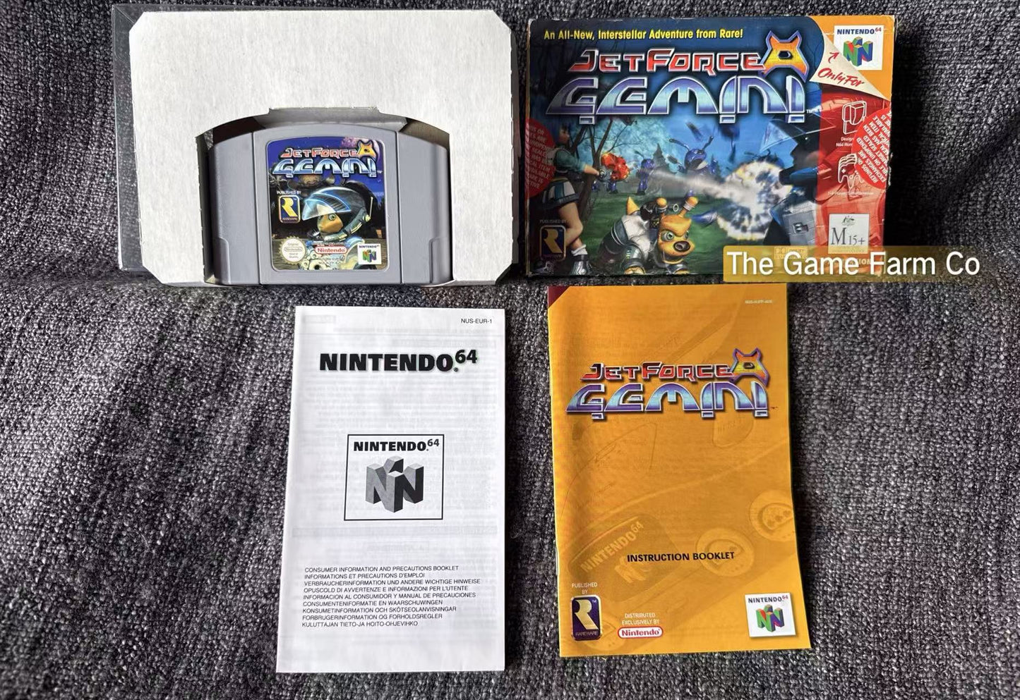 Jet Force Gemini Game Boxed - Nintendo 64 / N64 - Pal Version