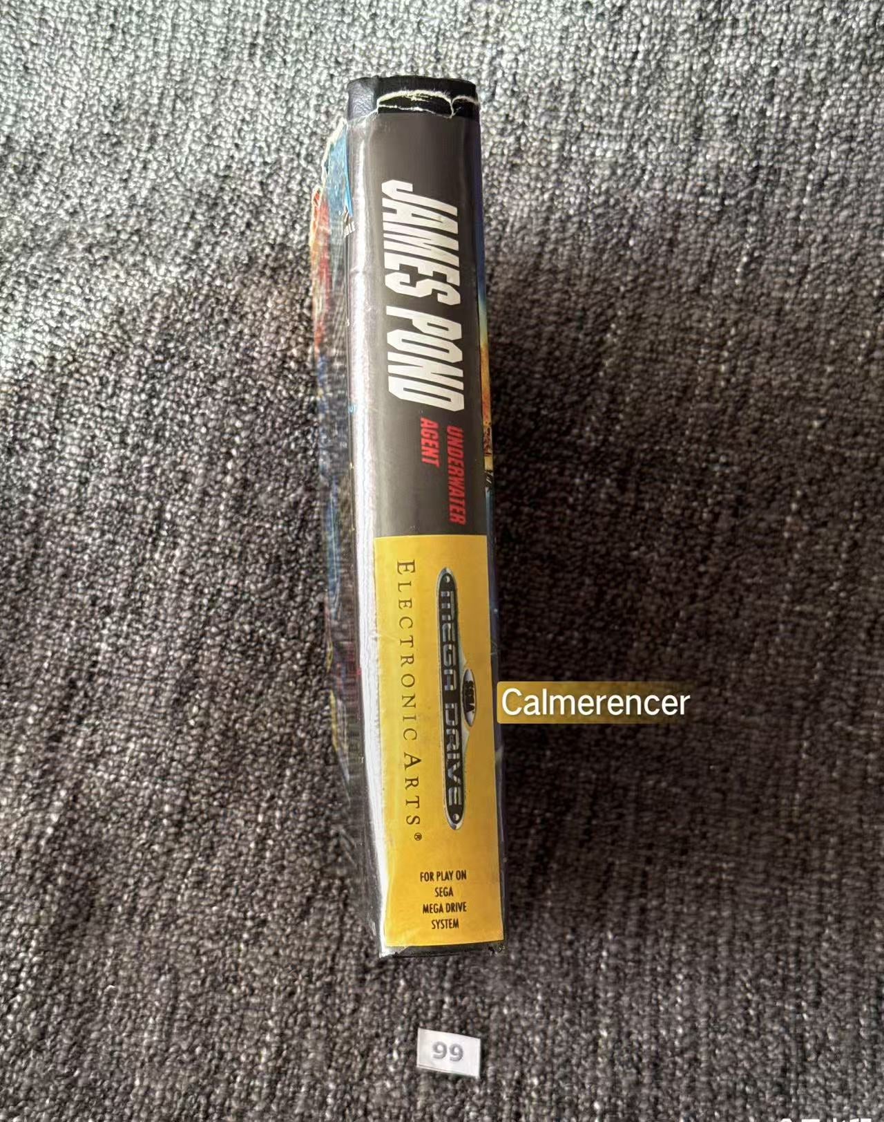 James Pond Underwater Agent  Game - No manual - Sega Mega Drive