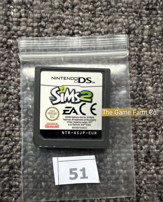 The Sims 2 - No case -  Game Nintendo DS - Pal