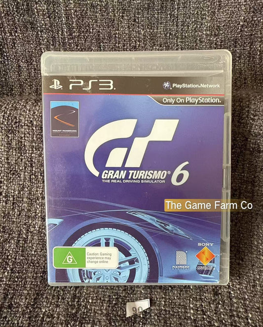 Gran Turismo 6 The Real Driving Simulator Game - PS3 - Sony Playstation 3