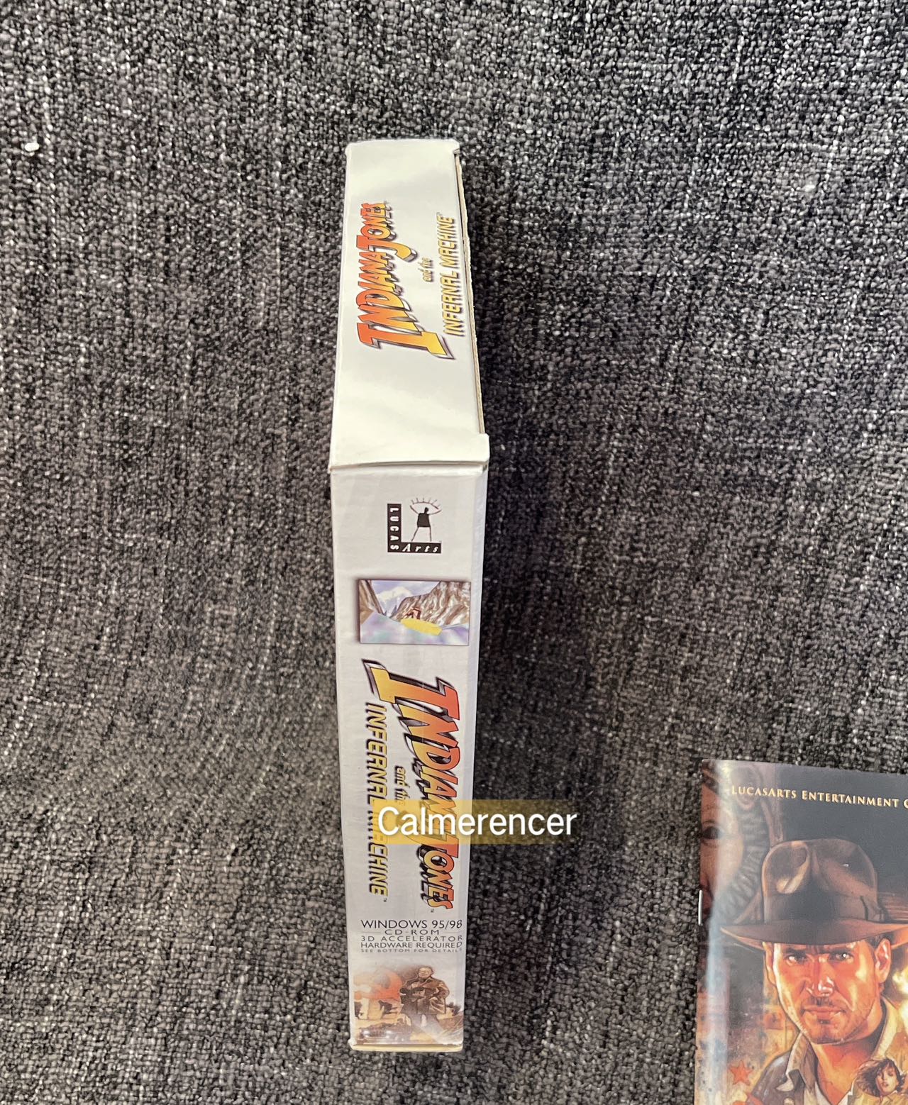 Indiana Jones And The Infernal Machine Game - PC - CD ROM - Big Box