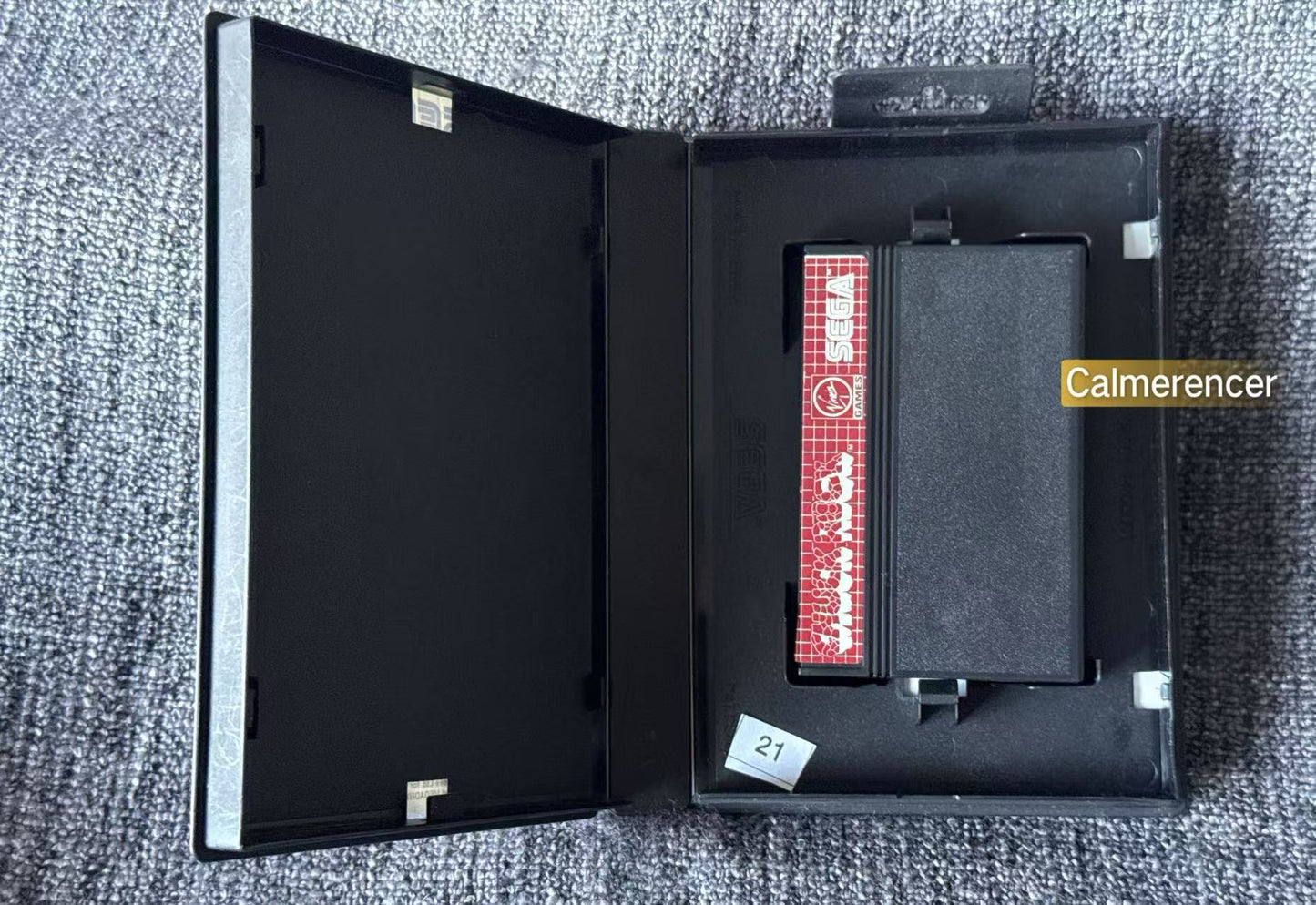 Chuck Rock Game - No manual Sega Master System