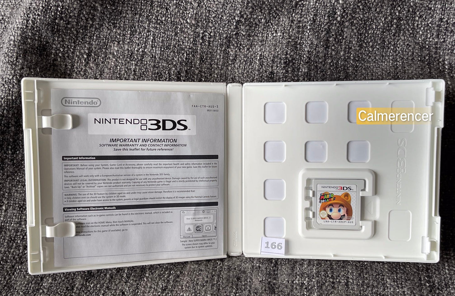 Super Mario 3D Land Game Nintendo 3DS