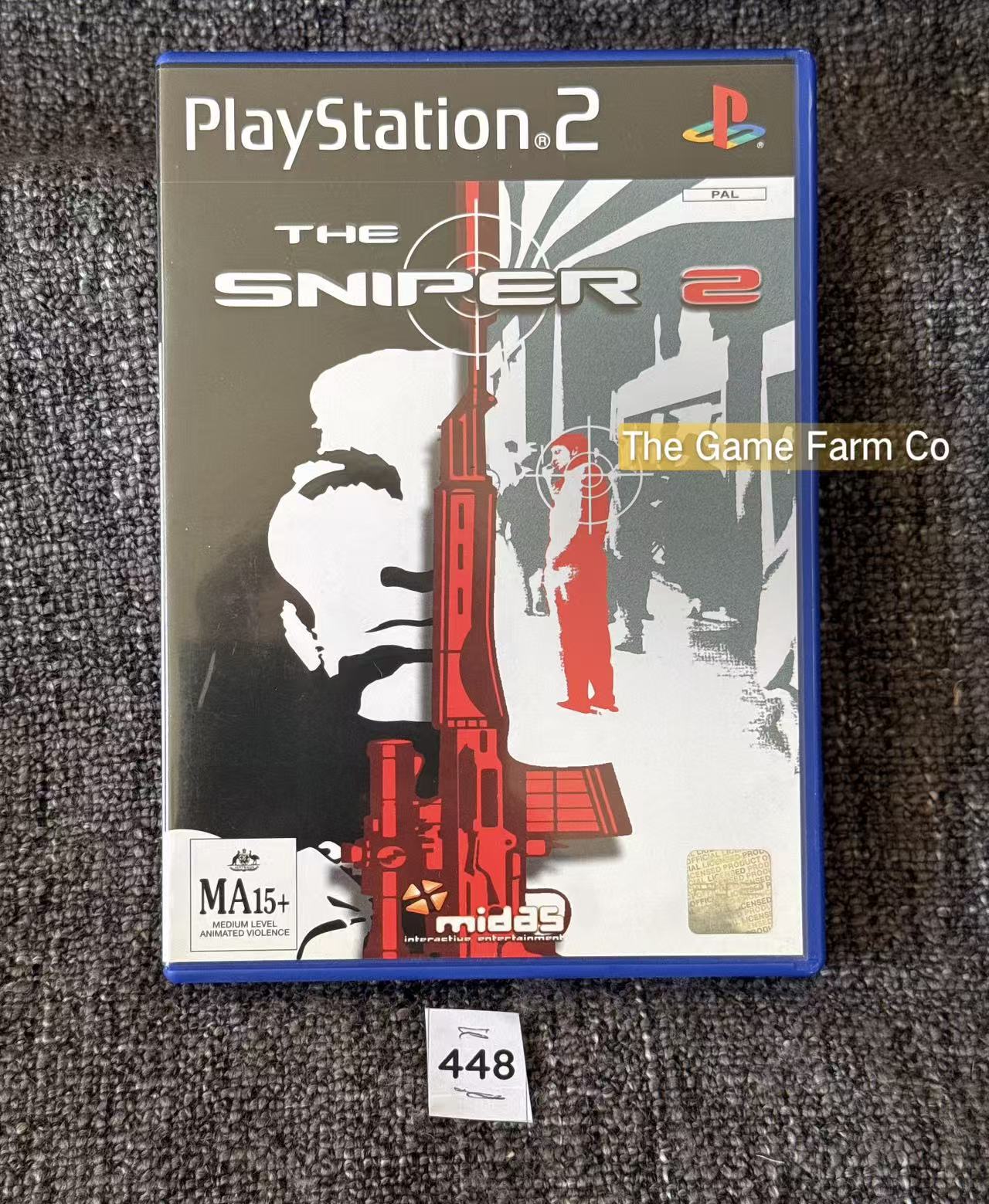 The Sniper 2 PS2 Physical Game CIB PAL Tested Used Mint Condition