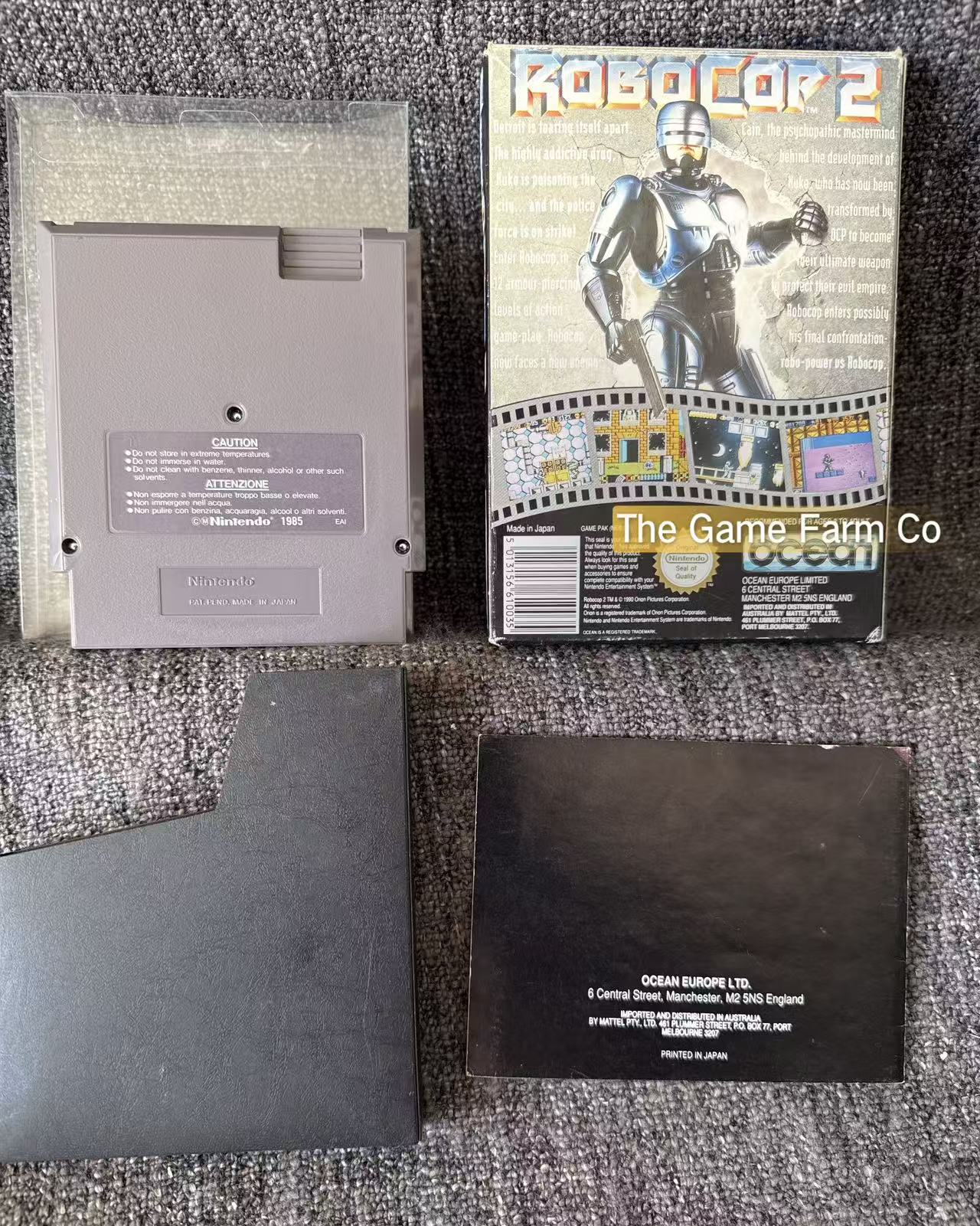 Robo Cop 2 Boxed Game - Nes - Nintendo / Entertainment System - Pal Version